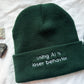 using AI is loser behavior beanie