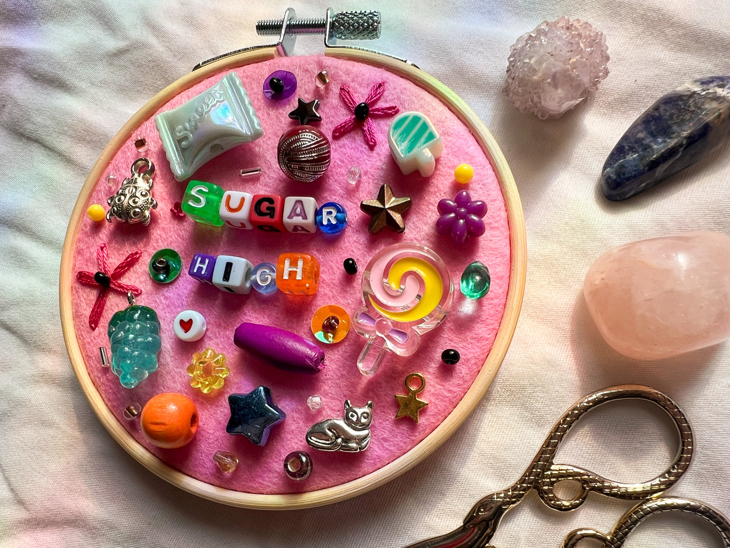 SUGAR HIGH chappell roan embroidery