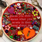 DRIVER'S LICENSE olivia rodrigo charm embroidery