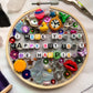 HAPPIER olivia rodrigo charm embroidery