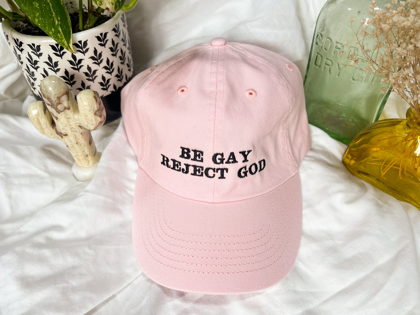 be gay reject god cap (PREORDER)