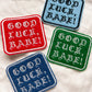 good luck, babe! MYSTERY COLOR iron-on patch