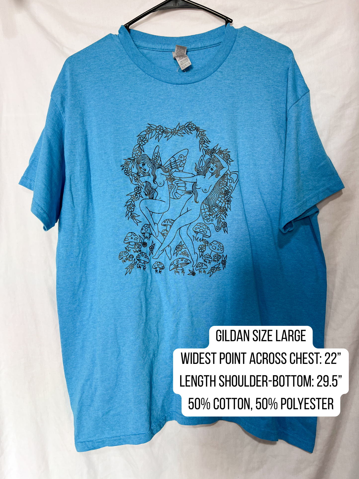 fairy ring screen-print shirts