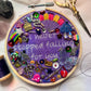 PARACHUTE (purple, never stopped falling) hayley williams charm embroidery