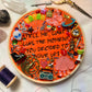 PARACHUTE (orange, give up) hayley williams charm embroidery
