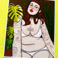 plant lady print - odd moss studio