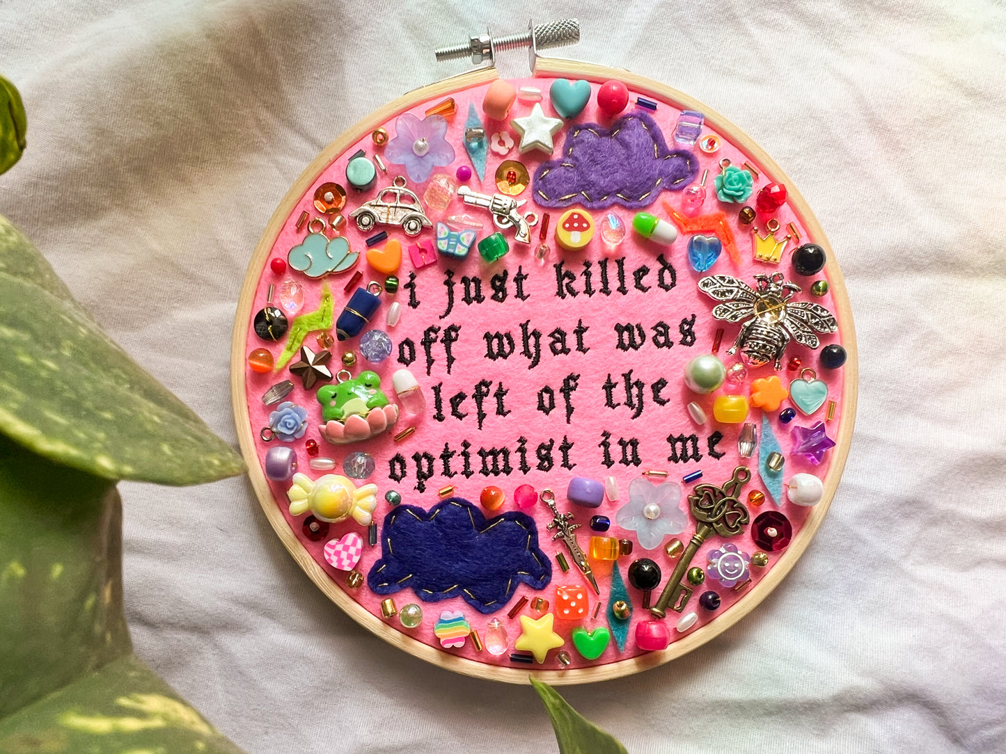 CUSTOM CHARM EMBROIDERY HOOP