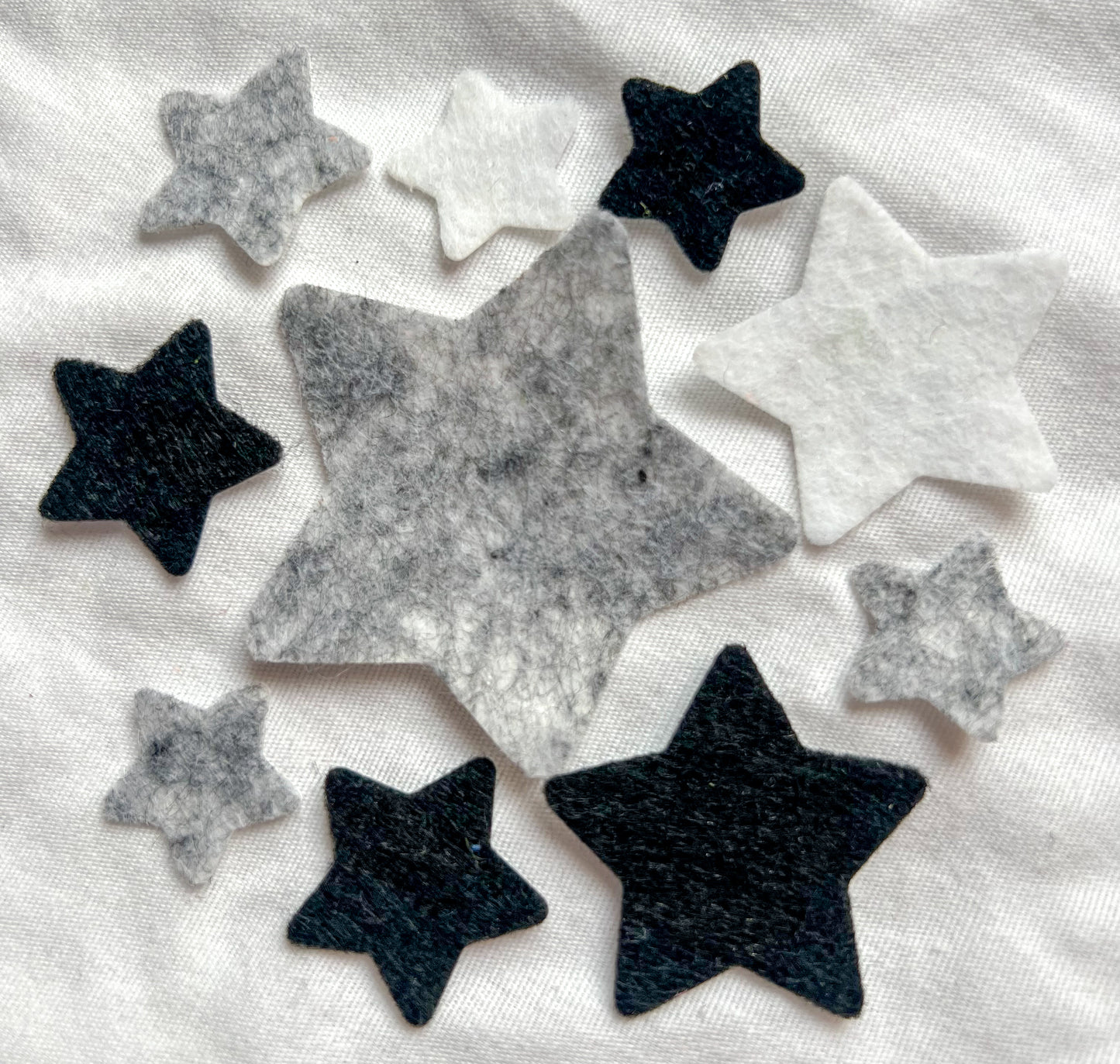 MINI STARS iron-on patch bundle