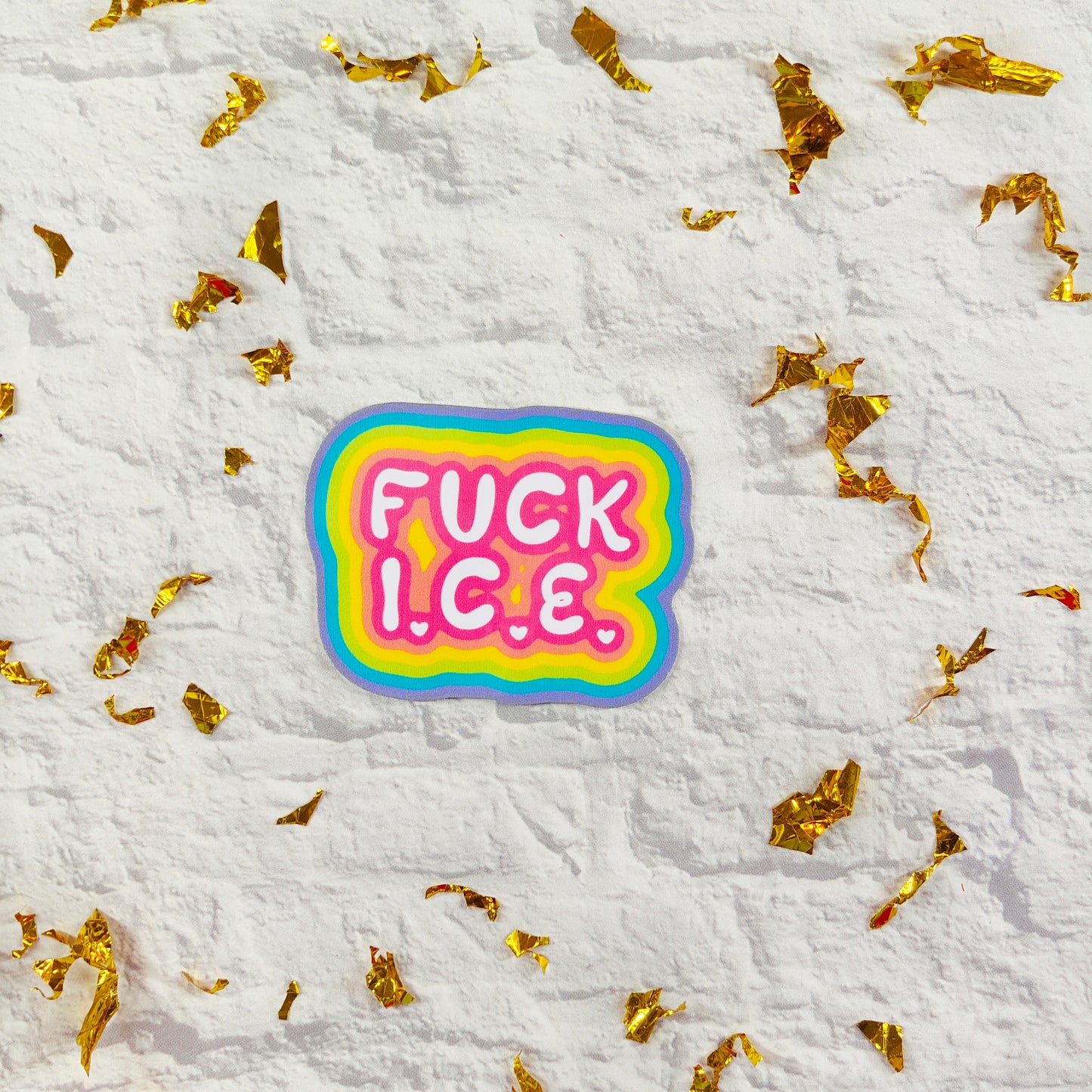 Fuck I.C.E. Sticker - FalkenCraft