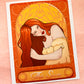 the sun tarot poster print - odd moss studio