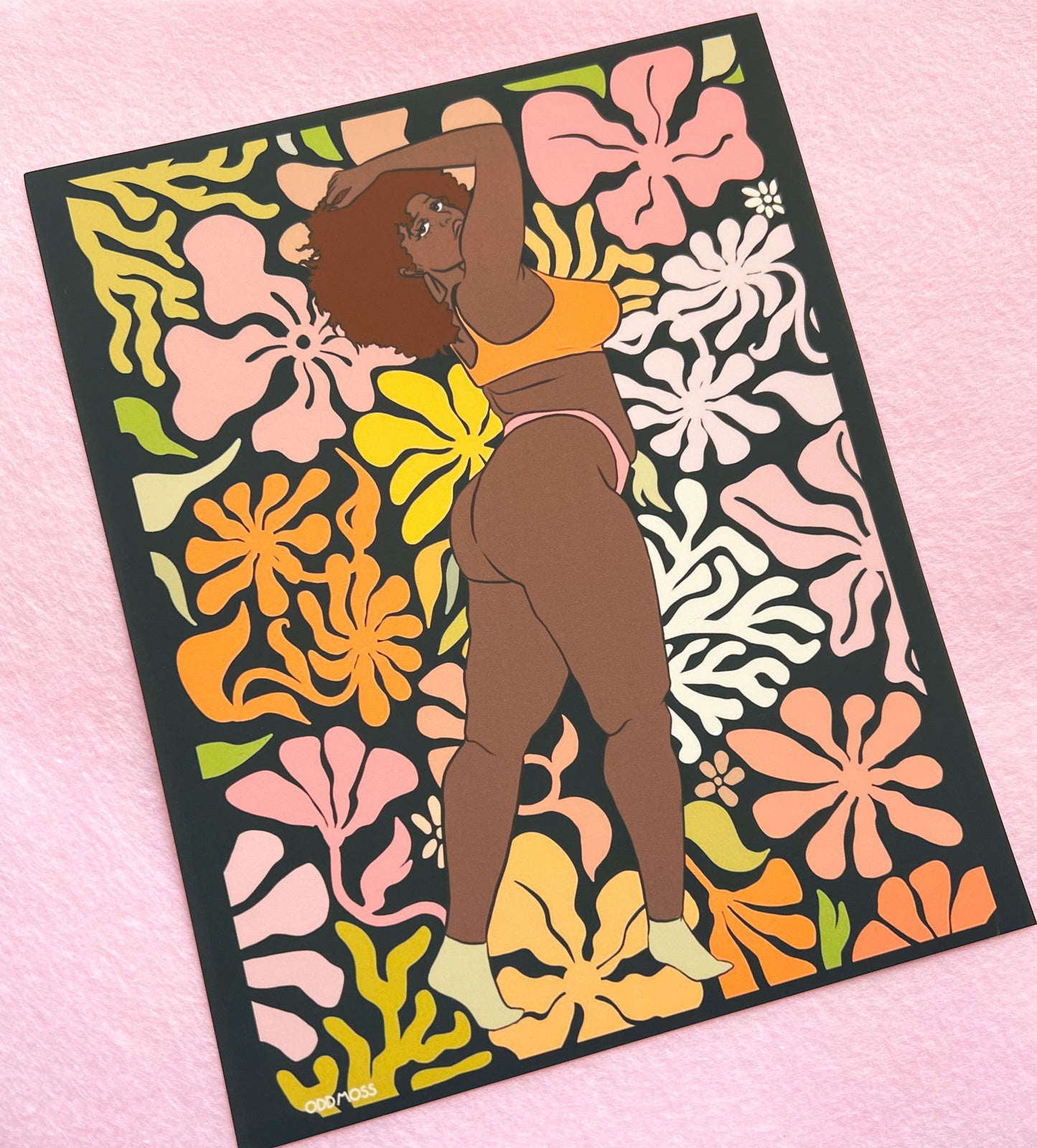 pastel groovy booty print - odd moss studio