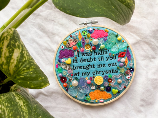 BUTTERFLIES kacey musgraves charm embroidery
