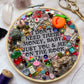 YOU AND ME ON THE ROCK brandi carlile charm embroidery