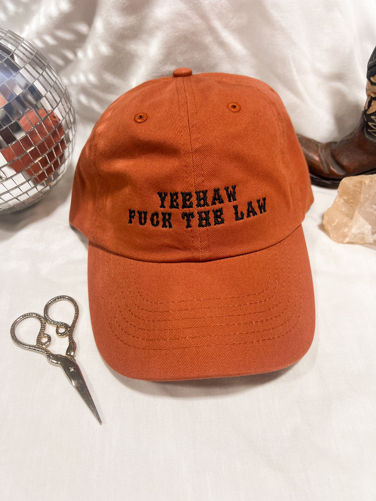 yeehaw fuck the law cap (PREORDER)