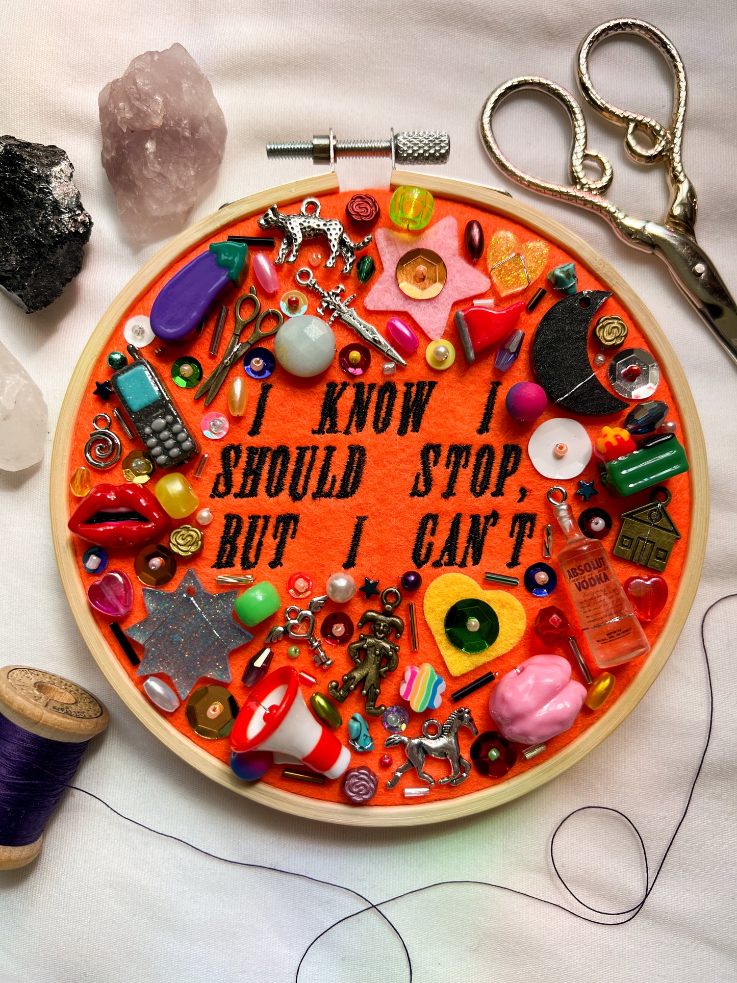 BAD IDEA RIGHT? olivia rodrigo charm embroidery