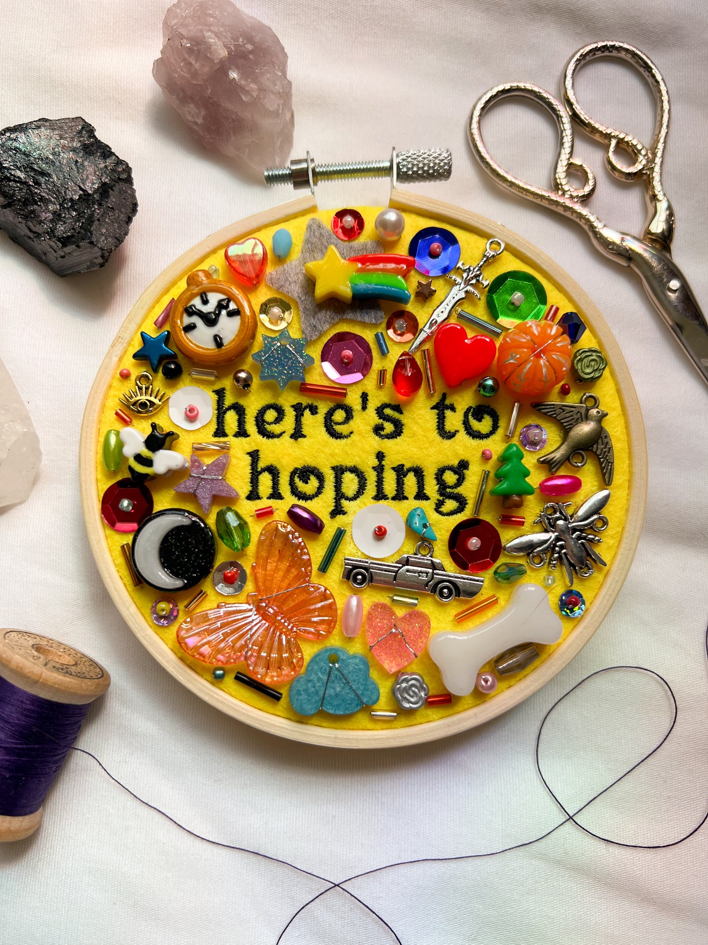 HONEYBEE olivia rodrigo charm embroidery