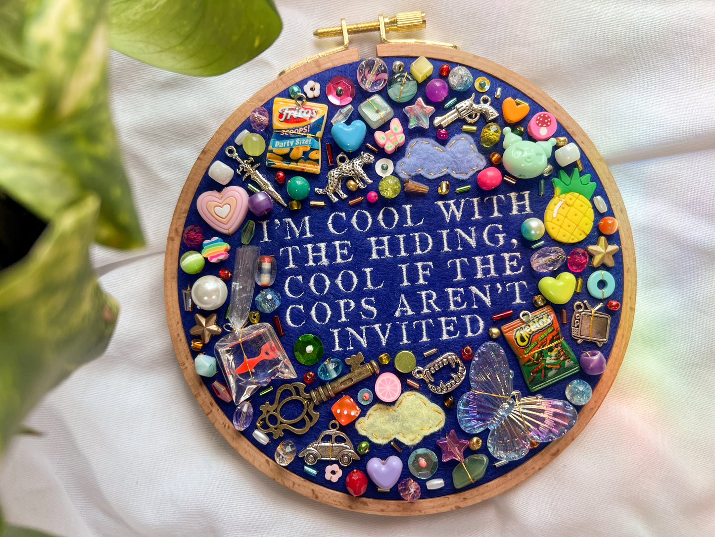 CUSTOM CHARM EMBROIDERY HOOP