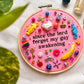 SLIM PICKINS sabrina charm embroidery hoop