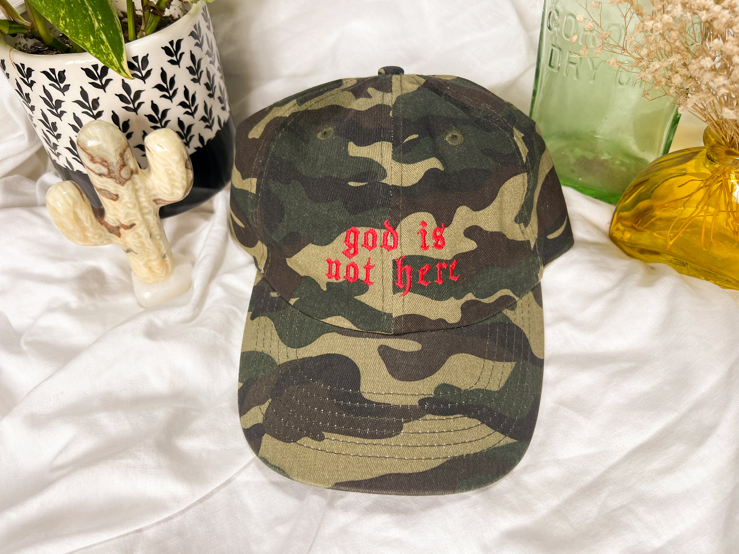 god is not here cap (PREORDER)