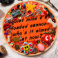 NEGATIVE SELF TALK hayley williams charm embroidery
