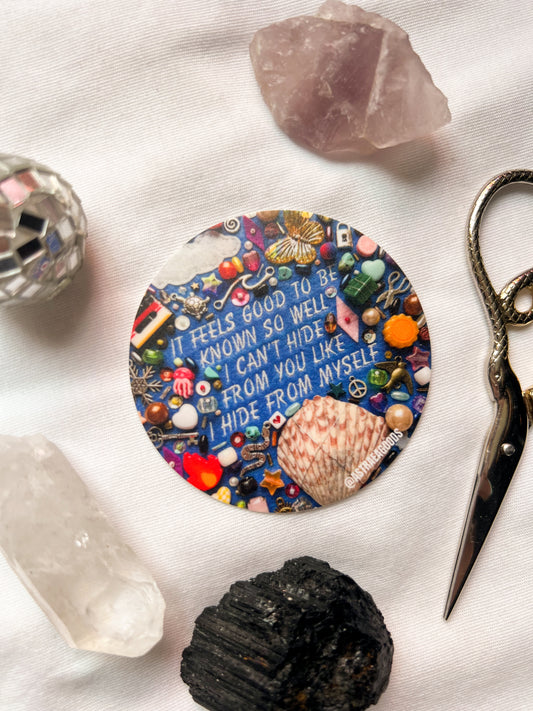 boygenius true blue charm stickers