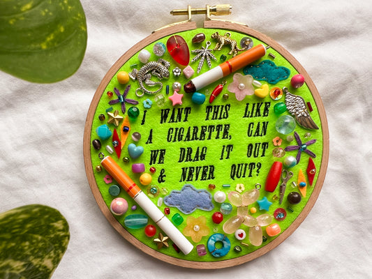 GUILTY PLEASURE chappell roan charm embroidery