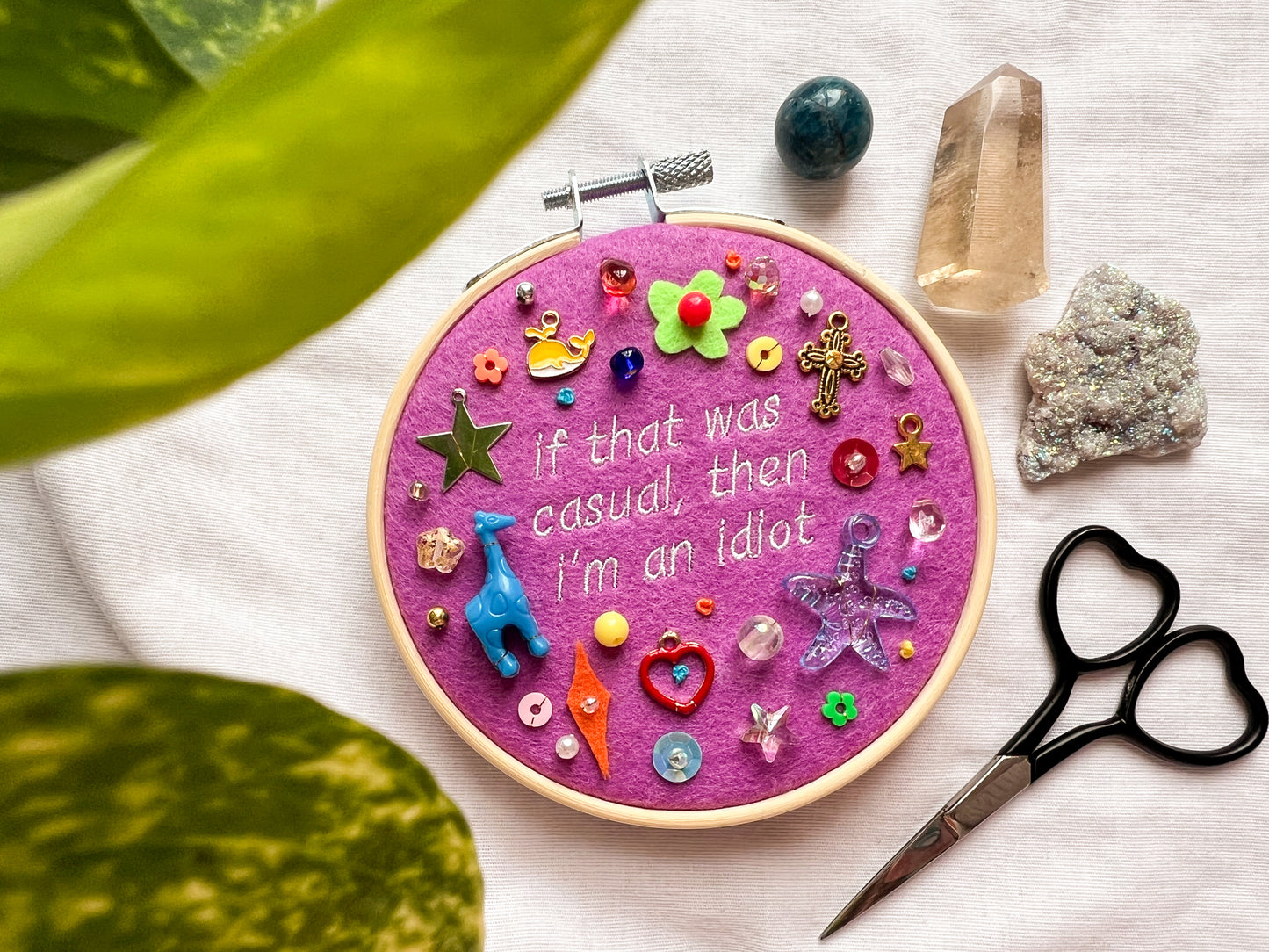 SHARPEST TOOL sabrina charm embroidery hoop