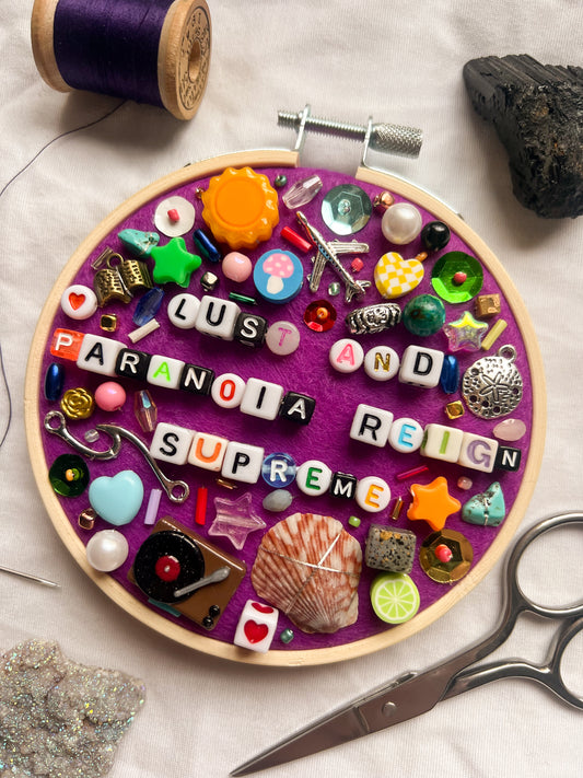 LEADER OF A NEW REGIME lorde charm embroidery