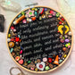 THE GREAT DIVIDE noah kahan charm embroidery