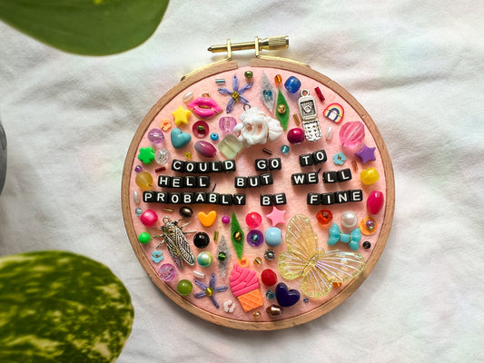 NAKED IN MANHATTAN chappell roan charm embroidery