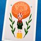 bagelhead print - odd moss studio