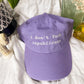 i don't fuck republicans cap (PREORDER)