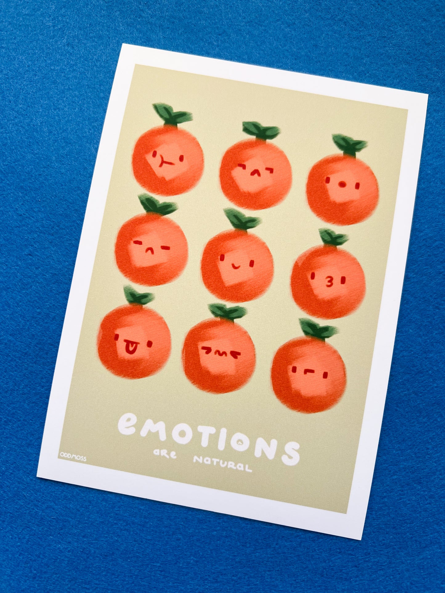 clementine emotions print - odd moss studio