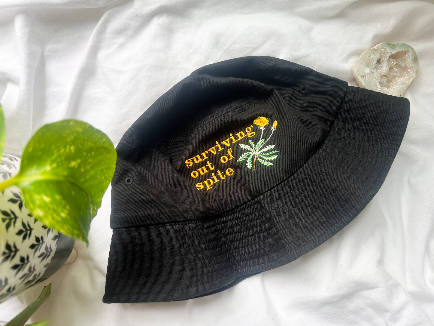 surviving out of spite bucket hat (PREORDER)