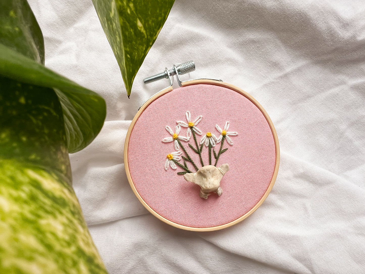 blossom oddity embroidery hoop