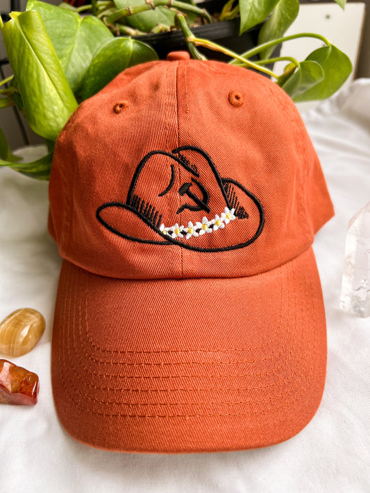 commie cowpoke cap (burnt orange-PREORDER)