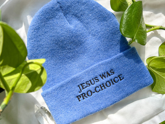 jesus was pro-choice beanie