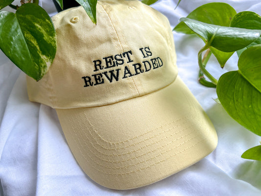rest is rewarded cap (PREORDER)