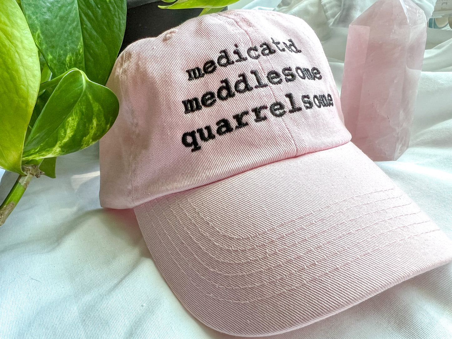 medicated meddlesome quarrelsome cap (PREORDER)