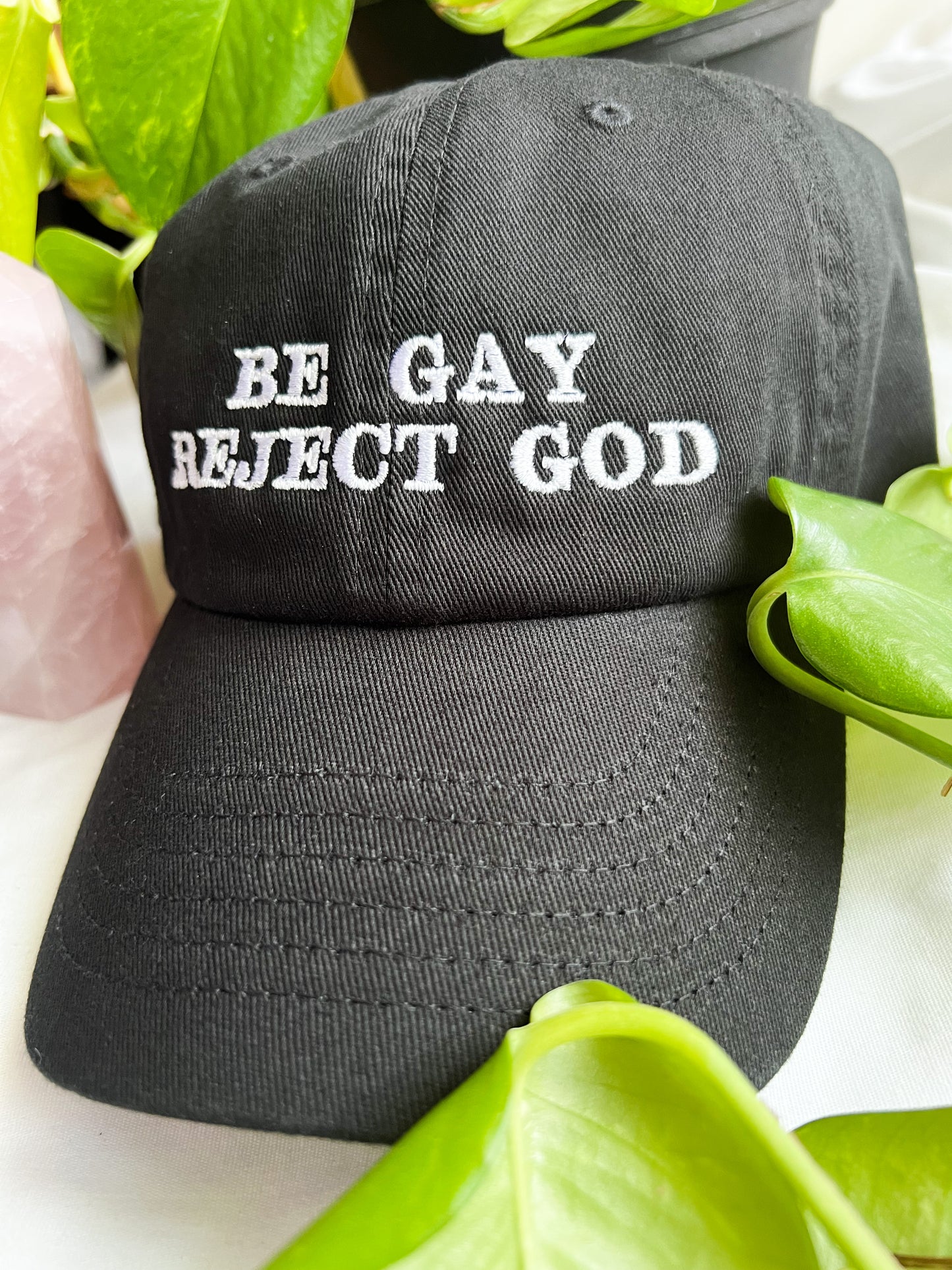 be gay reject god cap (PREORDER)