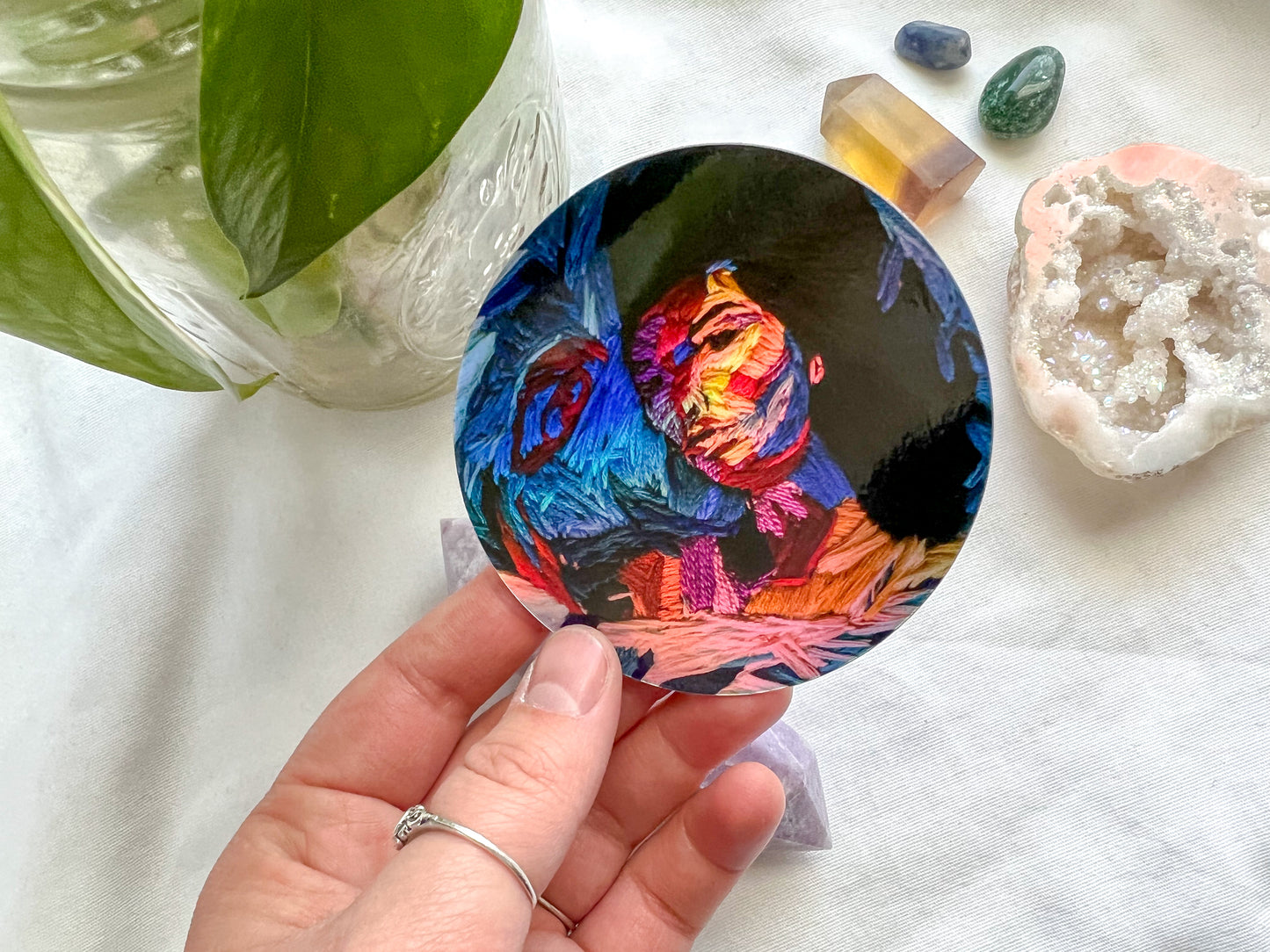 lorde melodrama holographic sticker